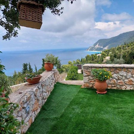 Villa Nereid Glafki - Enjoy Summer Sunsets Áyios Nikítas Exteriör bild