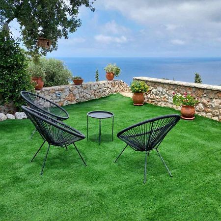 Villa Nereid Glafki - Enjoy Summer Sunsets Áyios Nikítas Exteriör bild