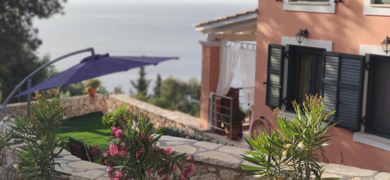 Villa Nereid Glafki - Enjoy Summer Sunsets Áyios Nikítas Exteriör bild