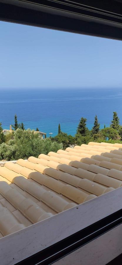 Villa Nereid Glafki - Enjoy Summer Sunsets Áyios Nikítas Exteriör bild