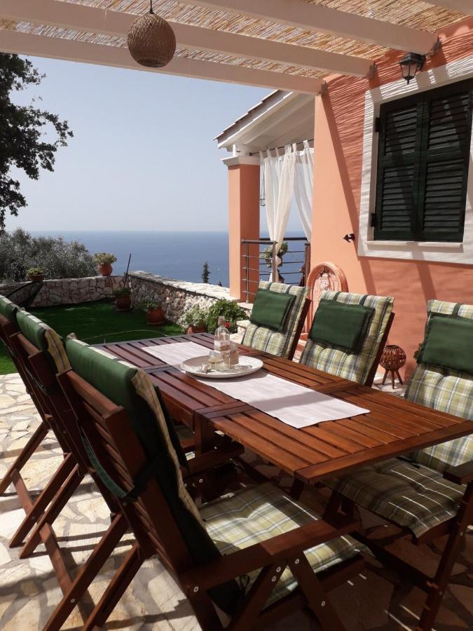 Villa Nereid Glafki - Enjoy Summer Sunsets Áyios Nikítas Exteriör bild