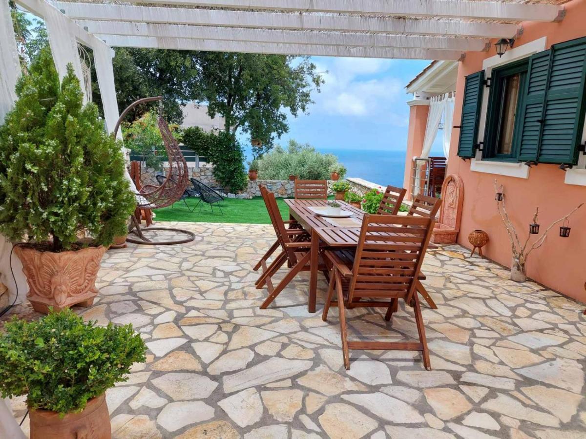 Villa Nereid Glafki - Enjoy Summer Sunsets Áyios Nikítas Exteriör bild